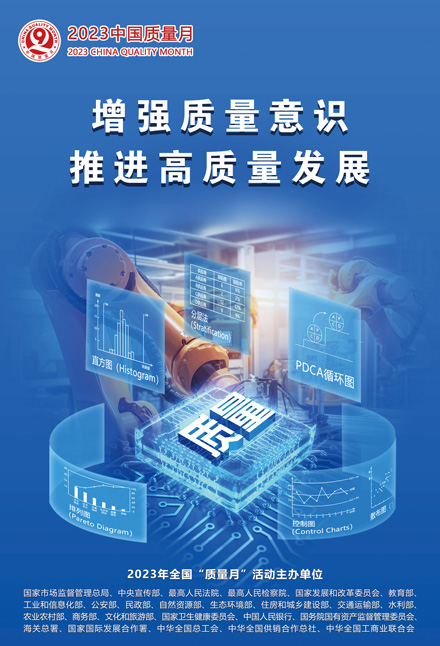 2023年全國(guó)質(zhì)量月宣傳畫